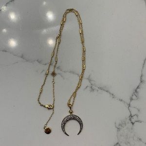 Stella & Dot x Rebecca Minkoff gold necklace